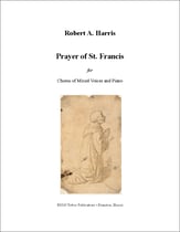 Prayer of St. Francis SATB choral sheet music cover